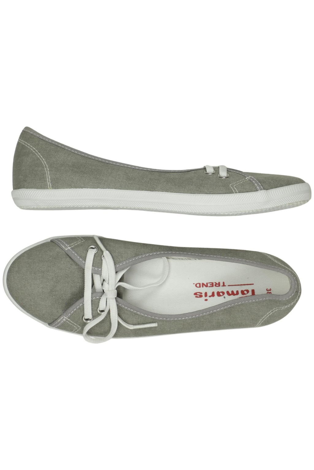 Tamaris Women's Ballerina Gray EU 38 6