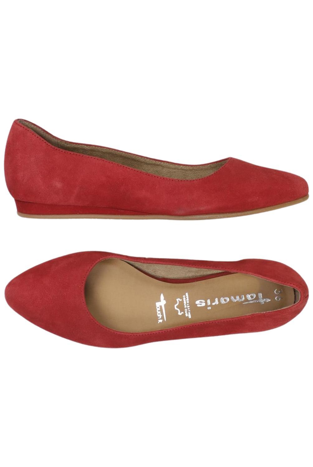 Tamaris Ballerina Red EU 36 Leather 2