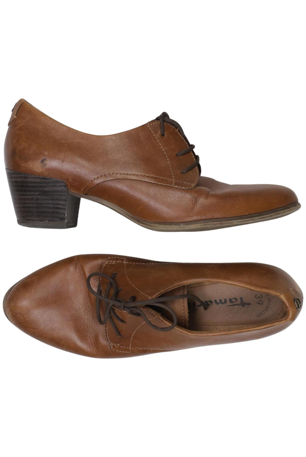 Tamaris Women's Half Shoe Brown EU 39 Leather 6