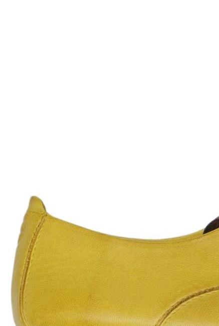 Tamaris Damen Halbschuh Gelb EU 38 Leder 5