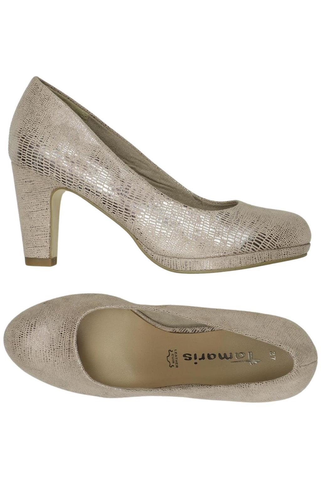 Tamaris Damen Pumps Silber EU 37 9