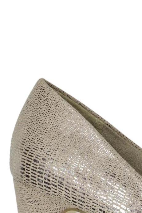 Tamaris Damen Pumps Silber EU 37 10