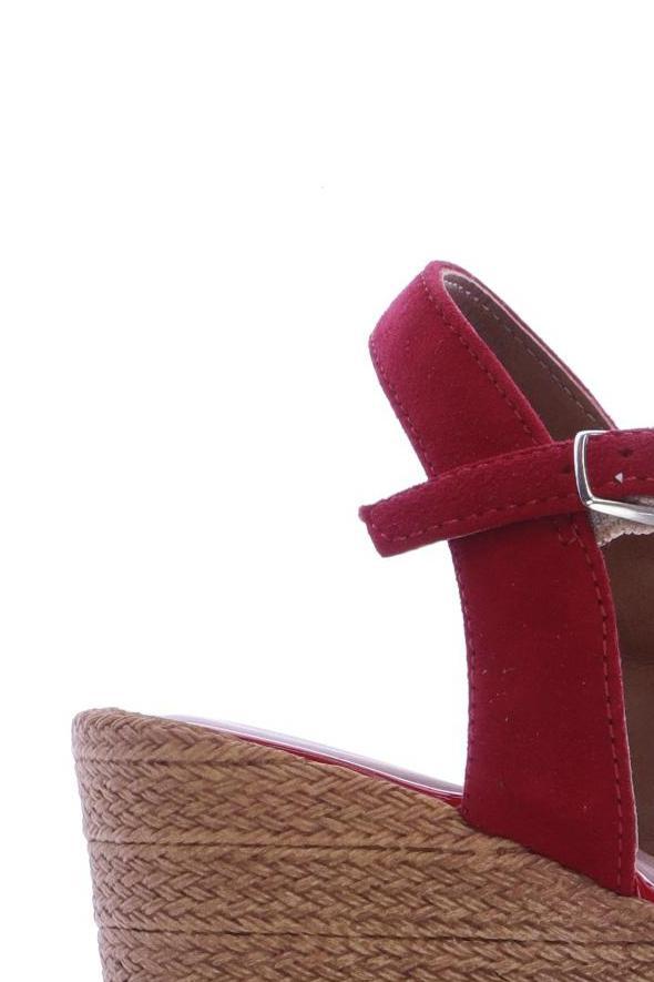 Tamaris Damensandalen Rot EU 36 Leder 5