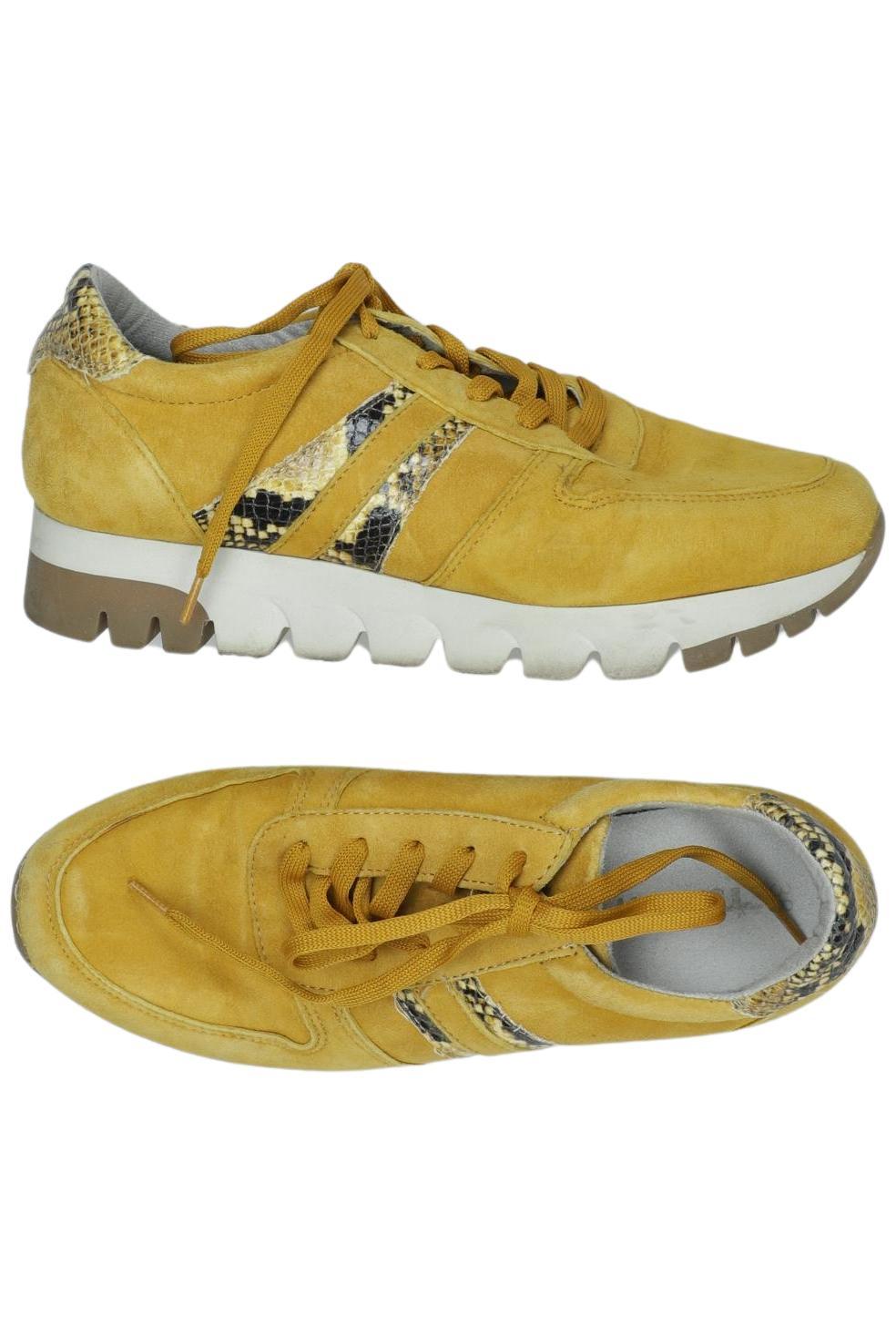 Tamaris Women's Sneaker Yellow EU 38 Leather 4
