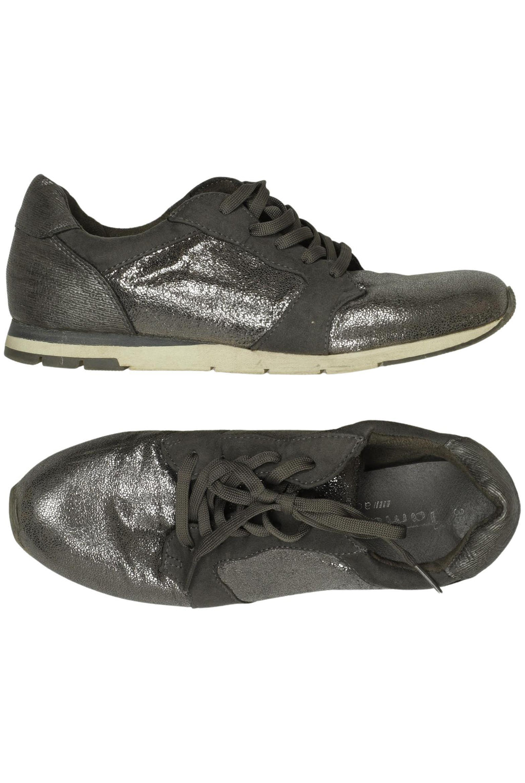 Tamaris Women's Sneaker Gray EU 38 Synthetic Leather 6
