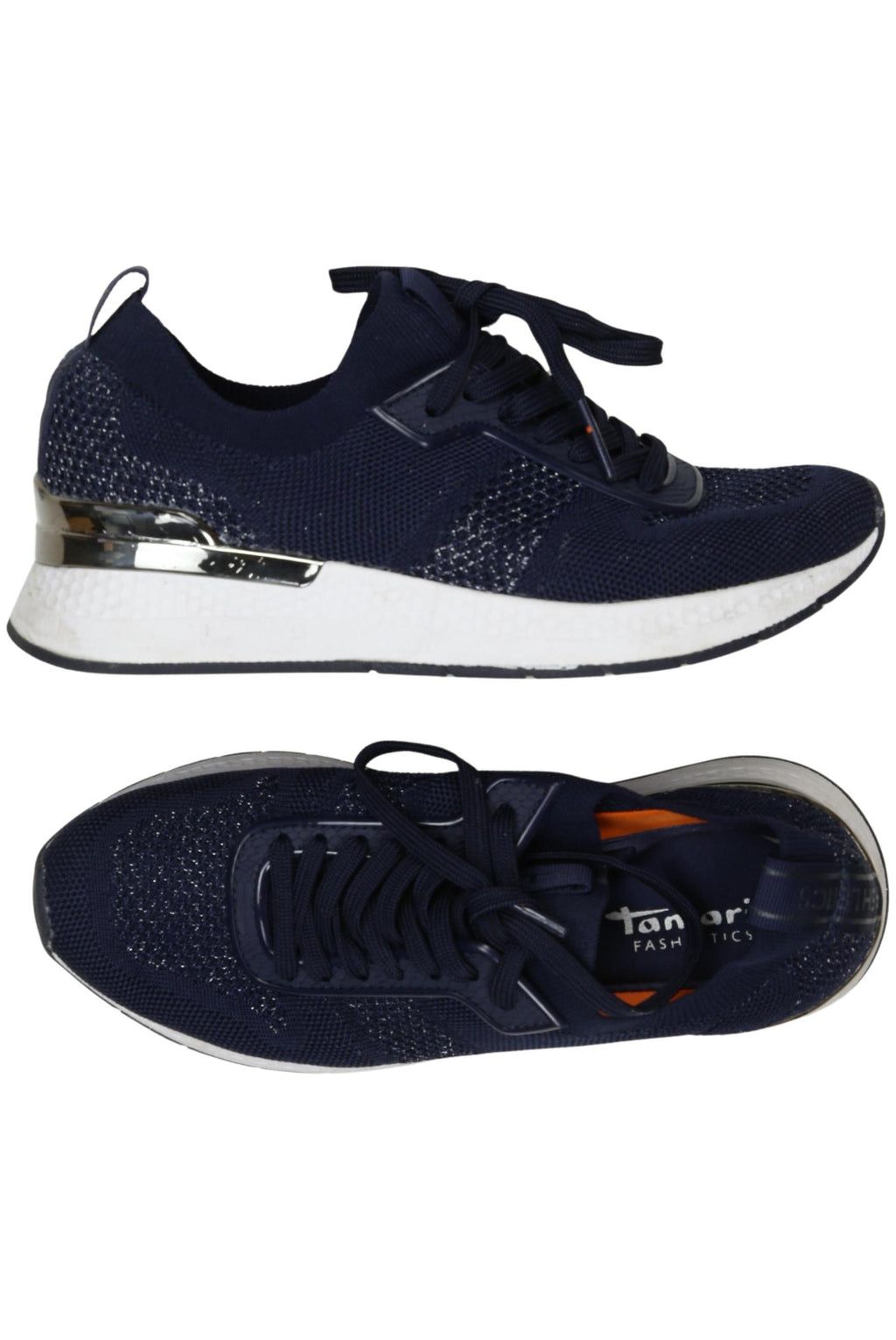 Tamaris Women's Sneaker Navy Blue EU 36 Synthetic Leather 5