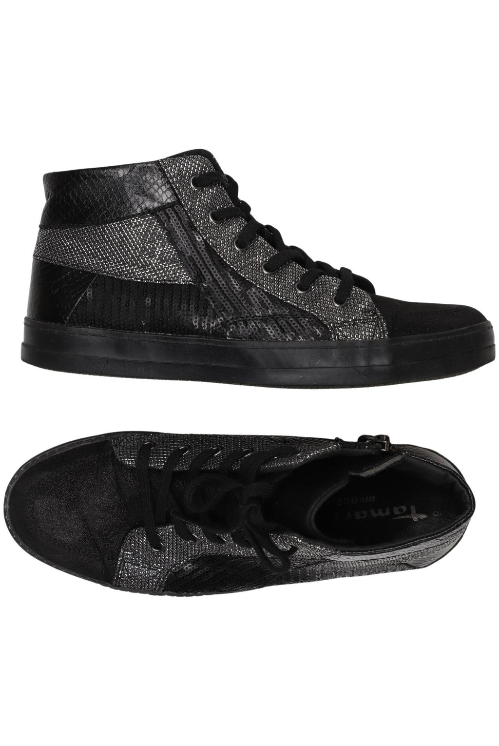 Tamaris Women's Sneaker Black EU 38 Synthetic Leather 9