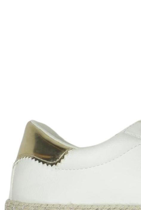 Tamaris Women's Sneaker White EU 36 Synthetic Leather 3