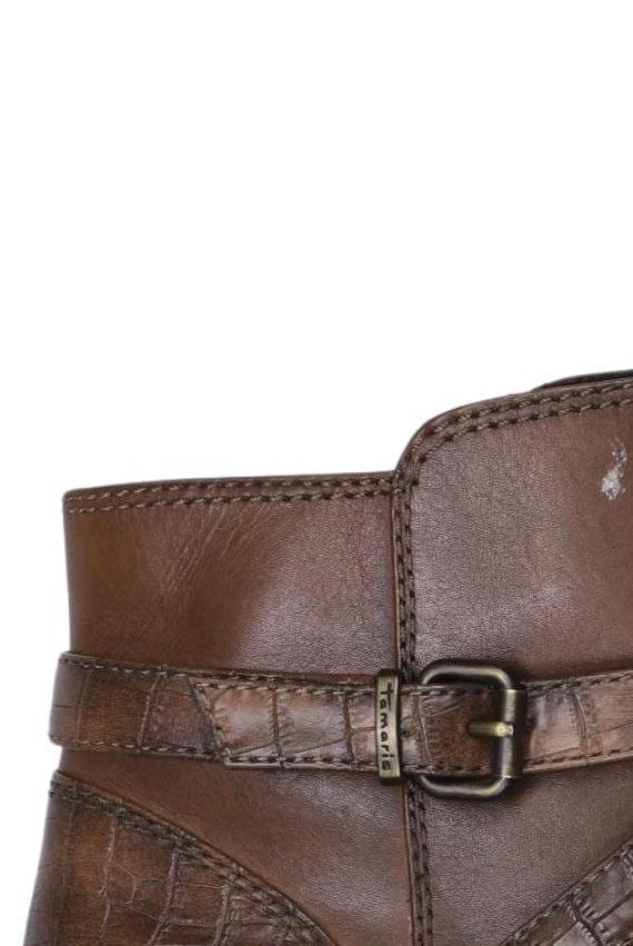 Tamaris Women's Ankle Boot Brown EU 39 Synthetic Leather 5