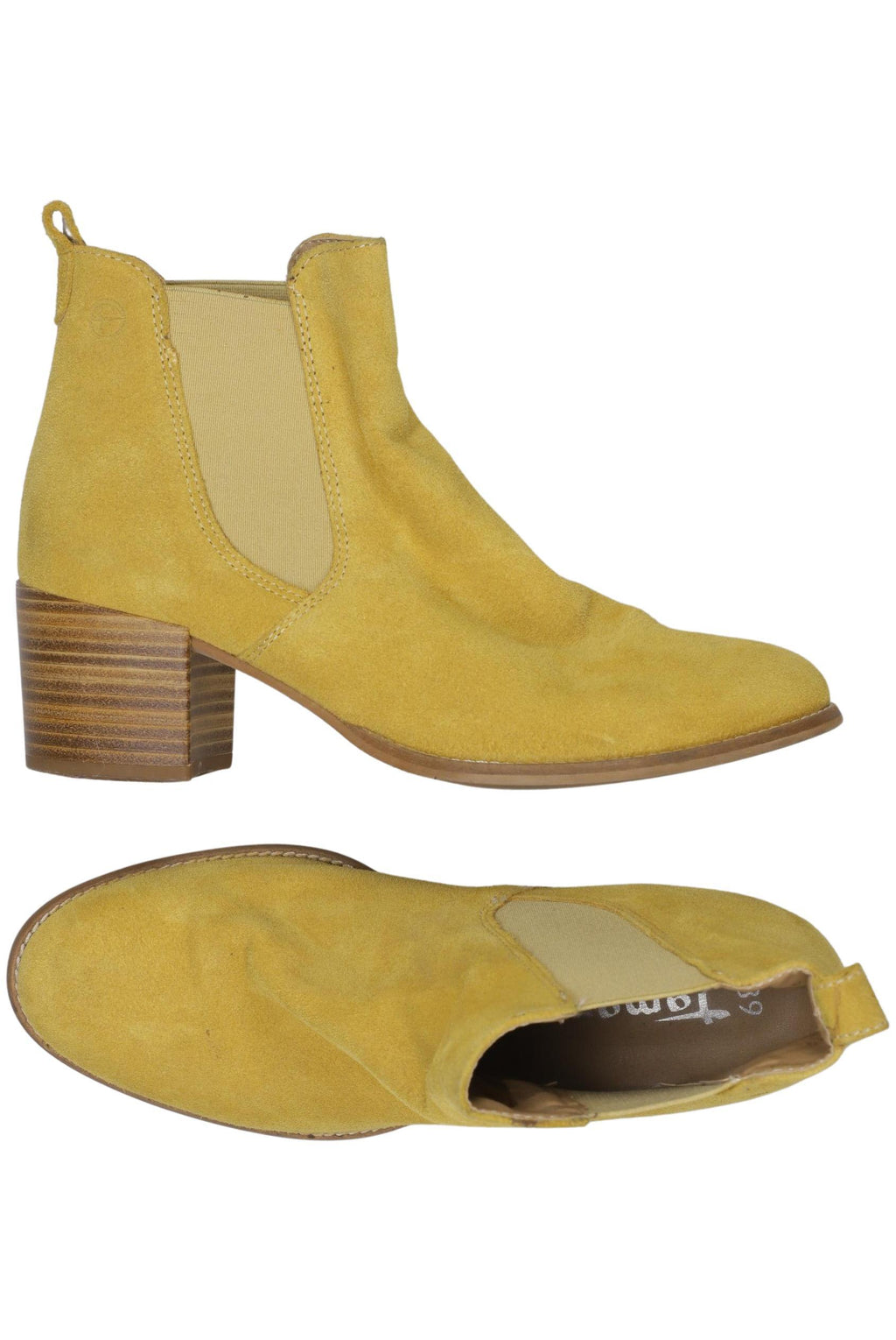 Tamaris Bottine Femme Jaune EU 39 Cuir 3