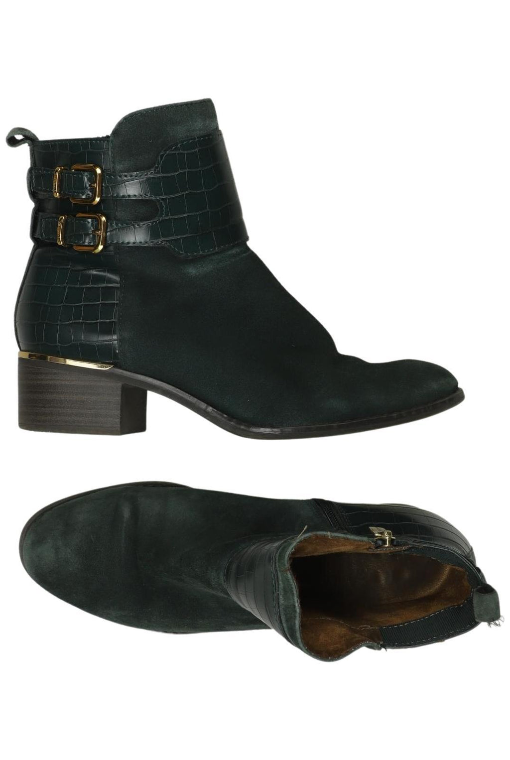 Tamaris Women's Ankle Boot Green EU 39 Leather 2