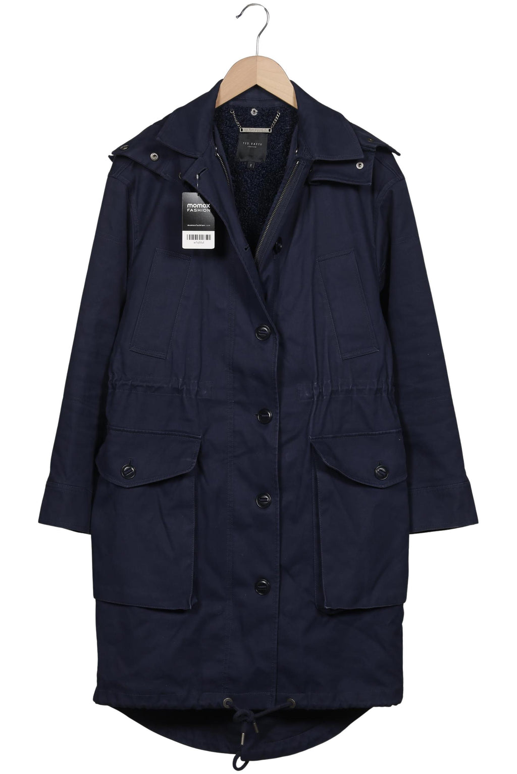 Ted Baker 2 Women Coat Navy EU 38 2