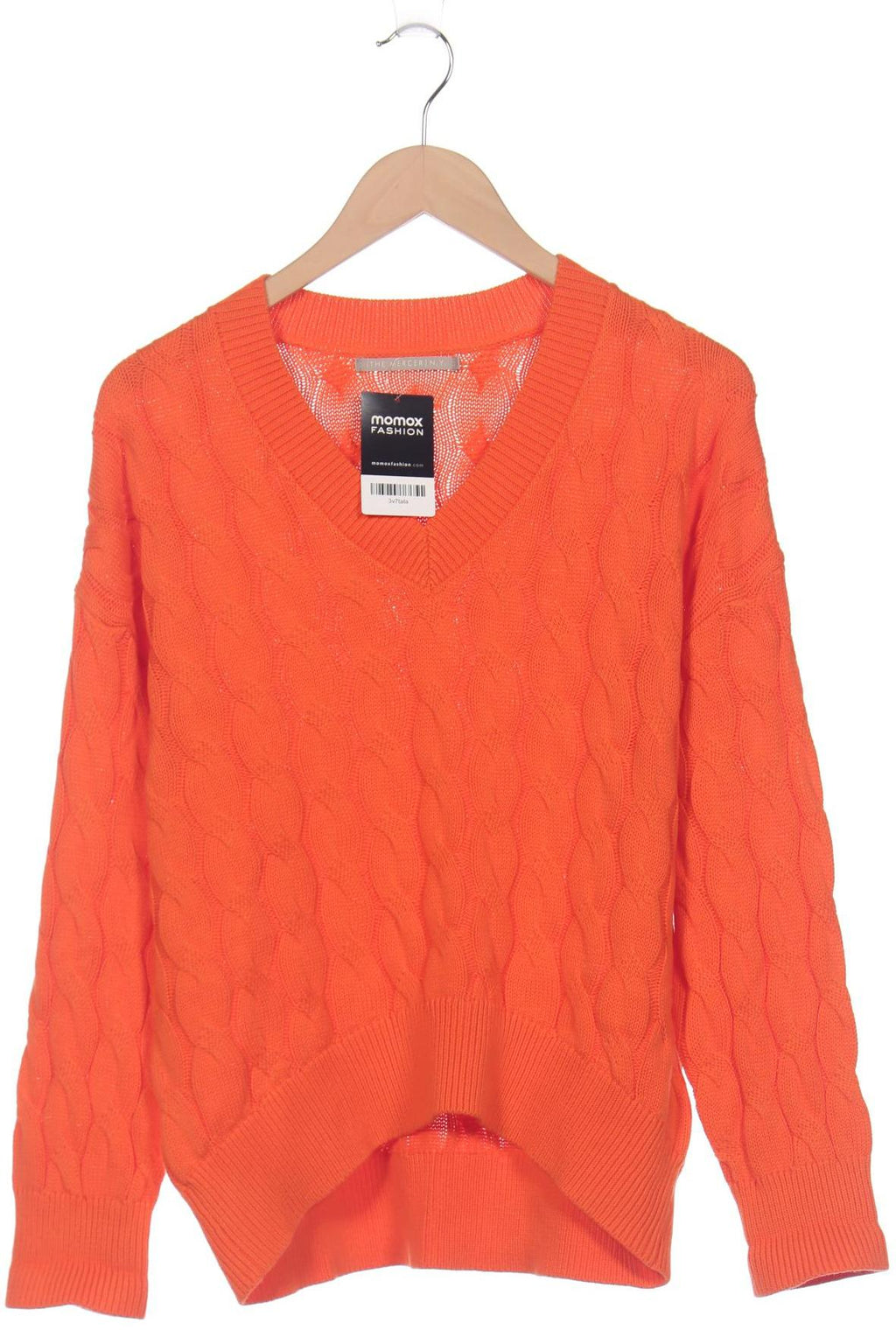 THE Mercer N.y. Women's Pullover Orange EU 34 Cotton 4