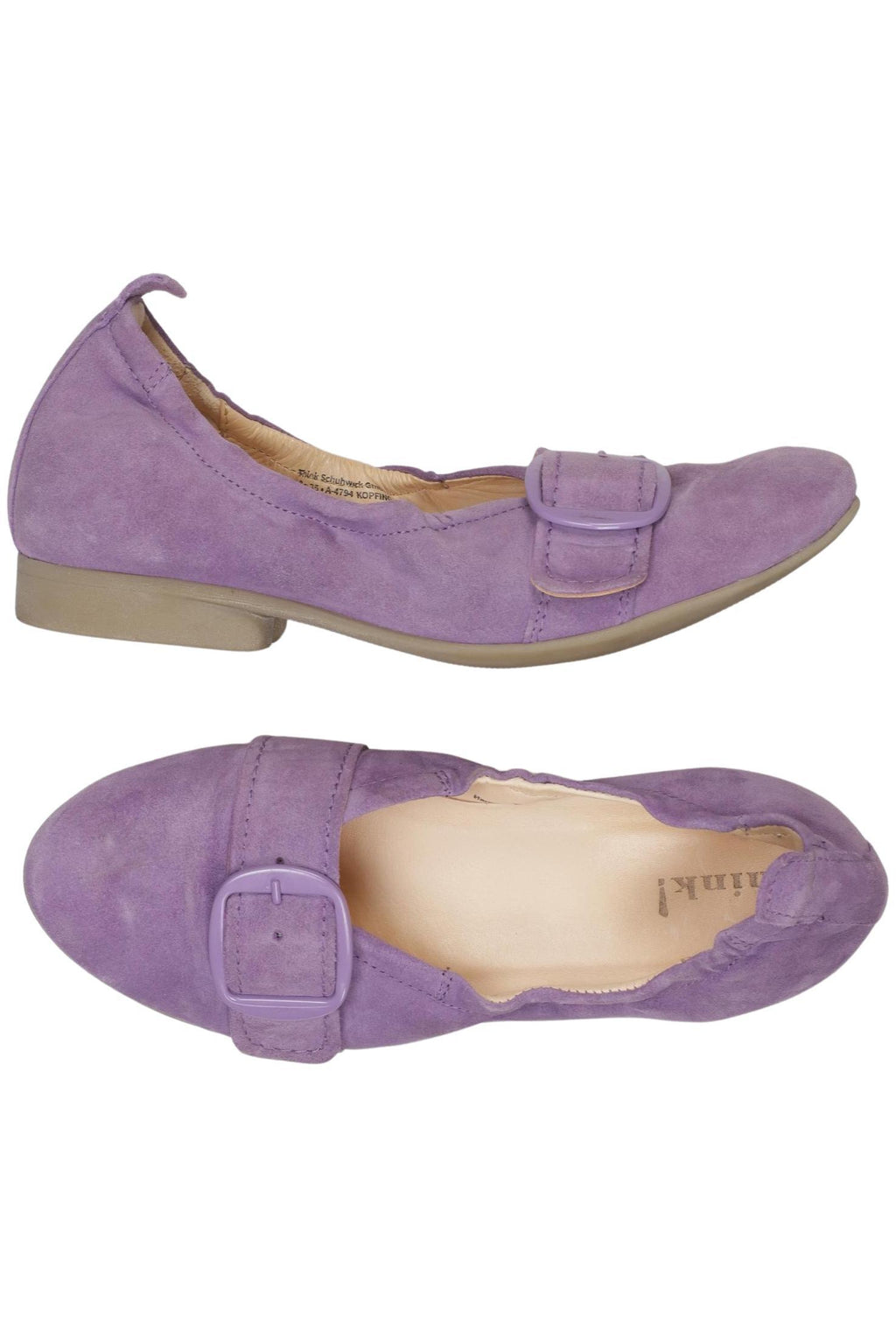 Think Women's Ballerina Purple EU 37 Leather 2