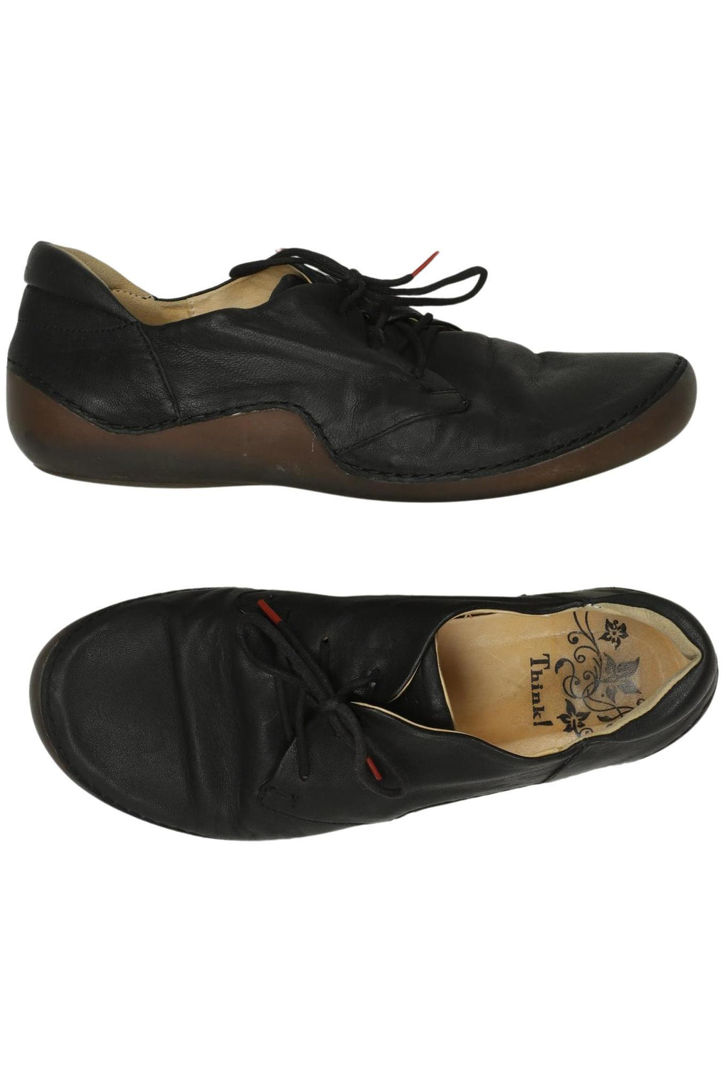Think Women's Half-Shoe Black EU 38.5 Leather 6