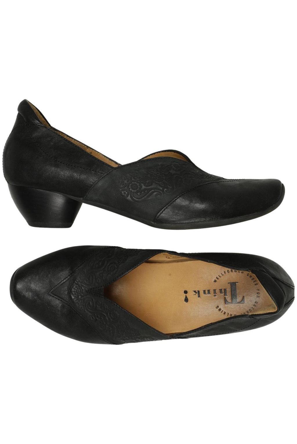 Think! Escarpins Femme Noir EU 38 Cuir 6