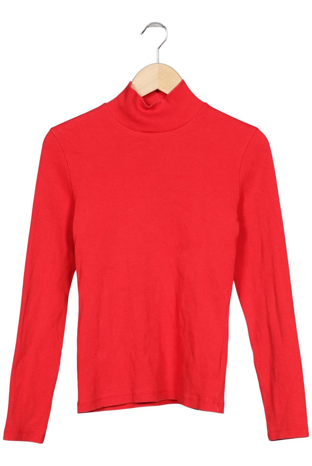 Thinking MU Women Long Sleeve Shirt Red M 2