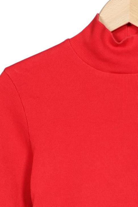 Thinking MU Women Long Sleeve Shirt Red M 3