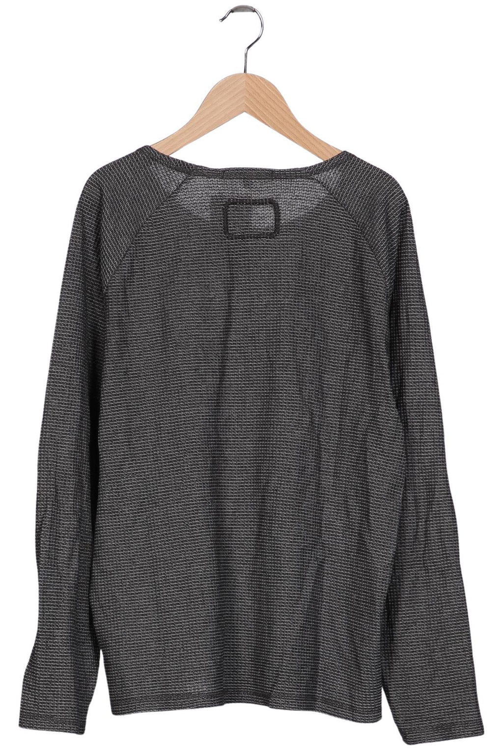 tigha Men Long Sleeve Shirt Gray Size S 3