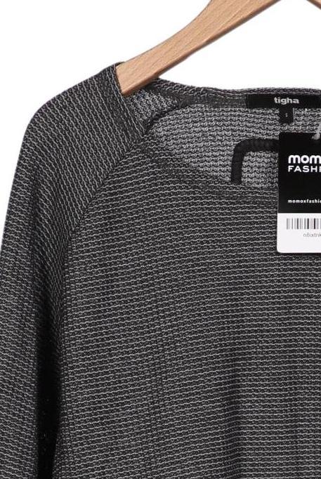 tigha Men Long Sleeve Shirt Gray Size S 4