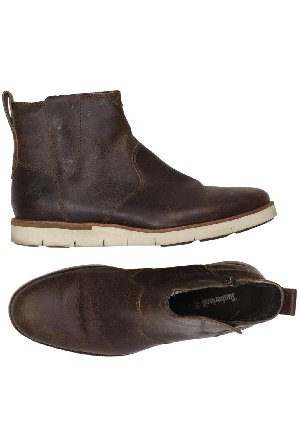 Timberland Women's Ankle Boot Brown EU 40 Leather 10