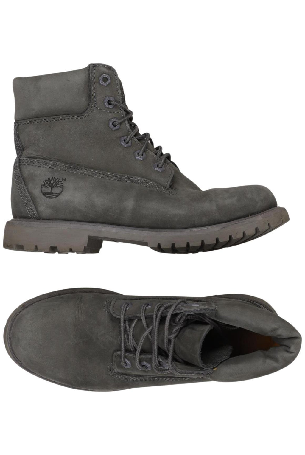Timberland Women's Ankle Boot Gray EU 38 Leather 7