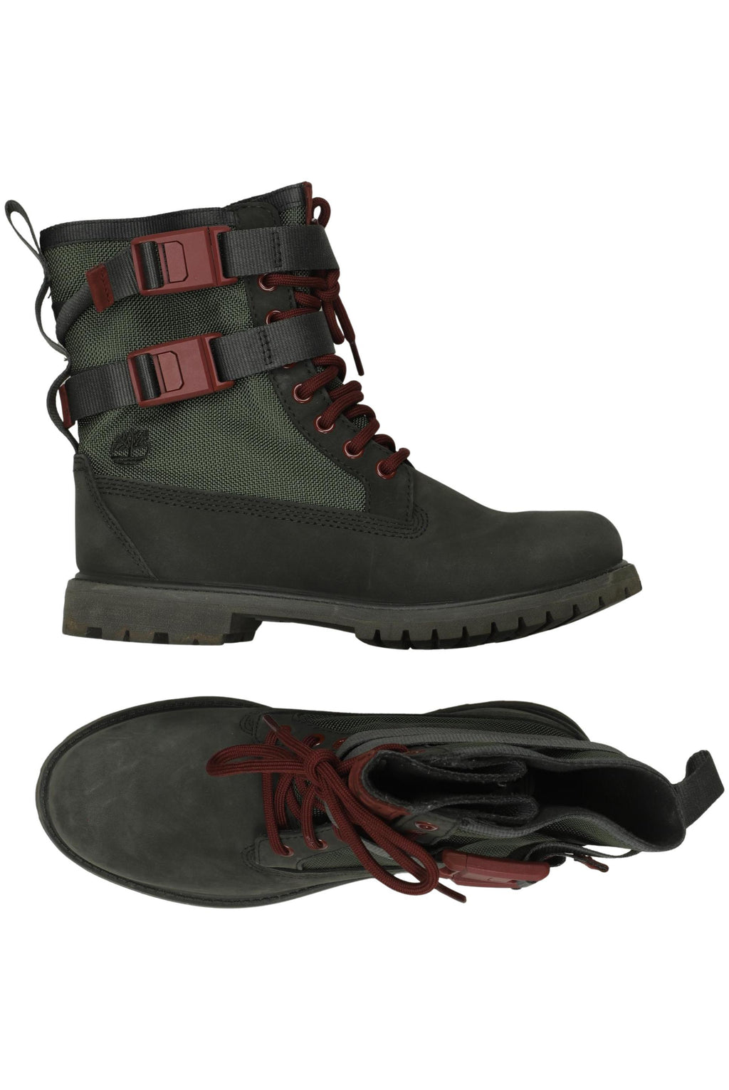 Timberland Women's Ankle Boot Green EU 39 Leather 3