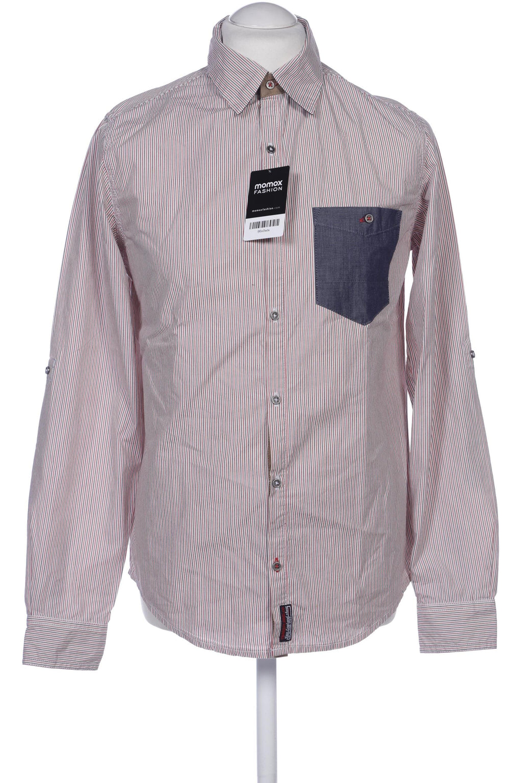 Timberland Men Shirt Red M Cotton 4