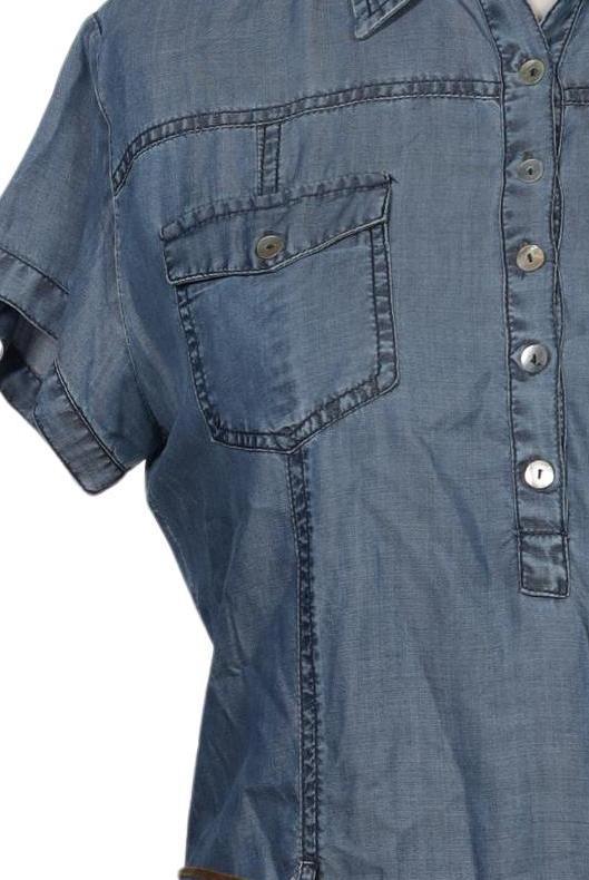 Timezone Damen Kleid Blau M 4