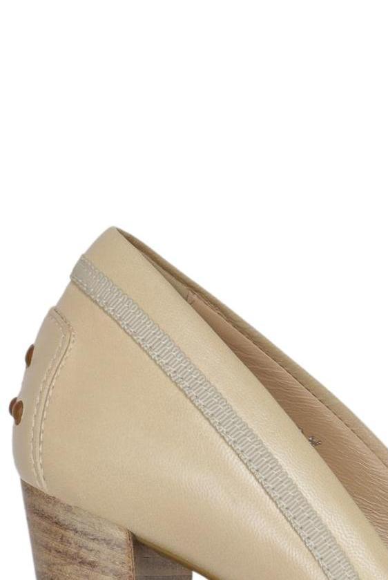 Tod's Damen Pumps Beige EU 36 Leder 3