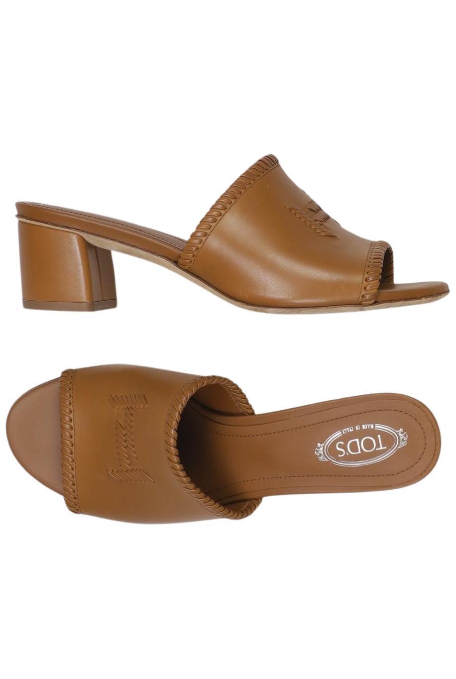 Tod's Women's Sandals Brown EU 37 Leather 2