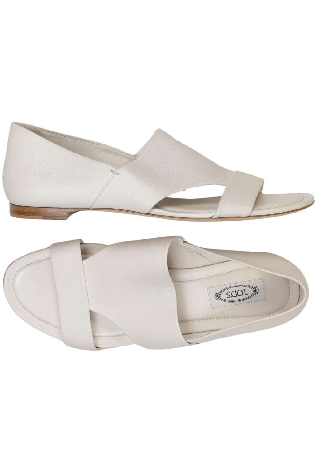 Tod's Women's Sandals White EU 39.5 2