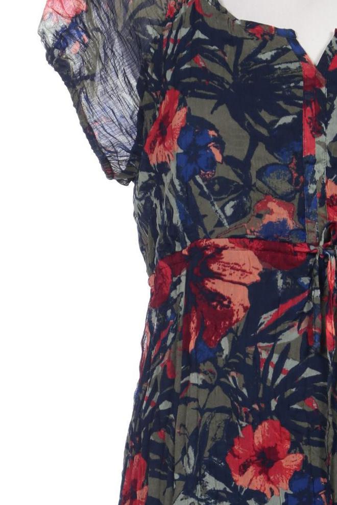 Tom Tailor Damen Dress Multicolor EU 38 Synthetic 8