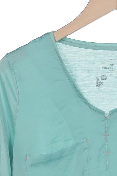 Tom Tailor Women Long Sleeve Shirt Green Size M 4