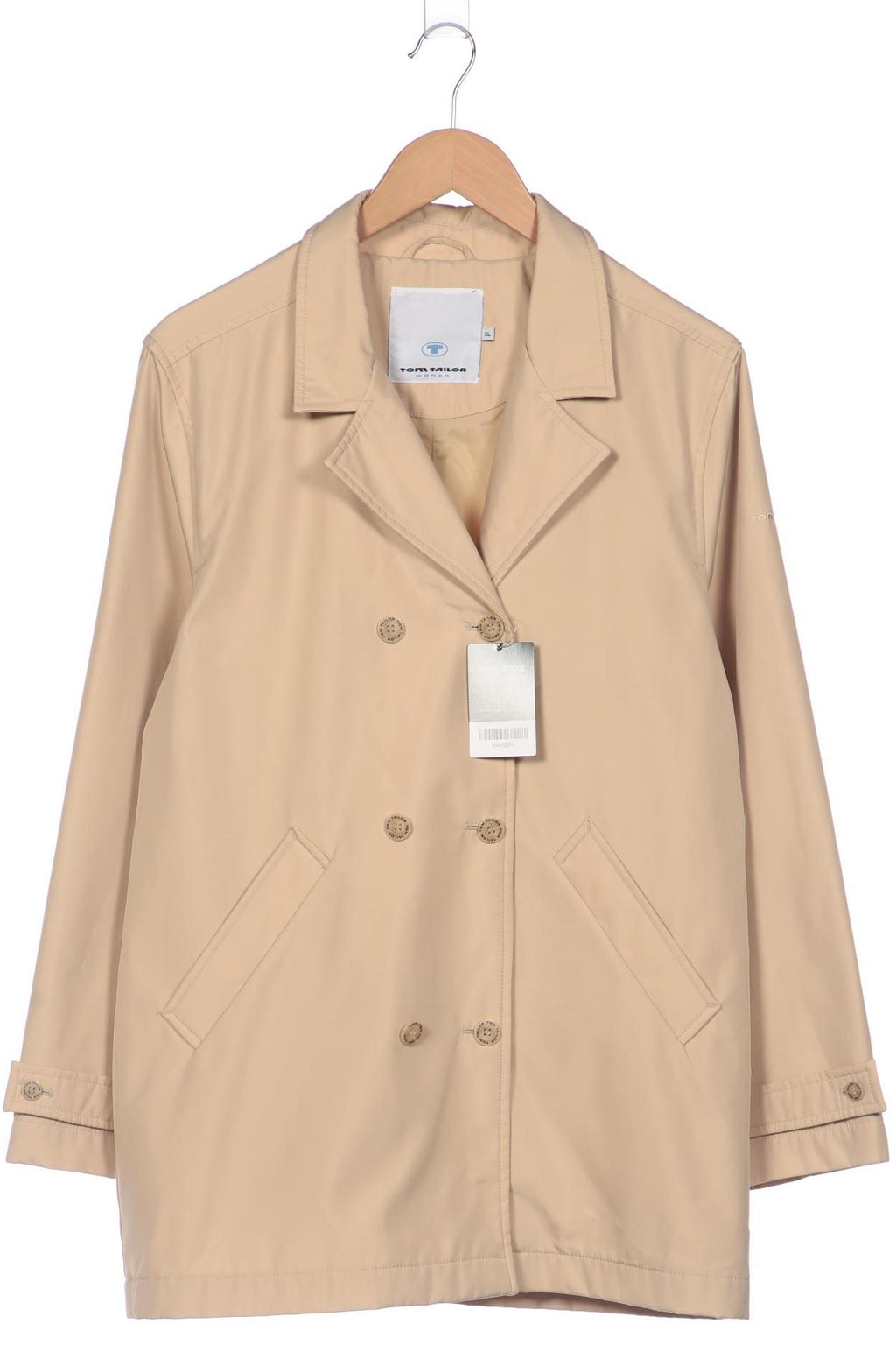 Tom Tailor Women Coat Cream White XL Synthetic 4