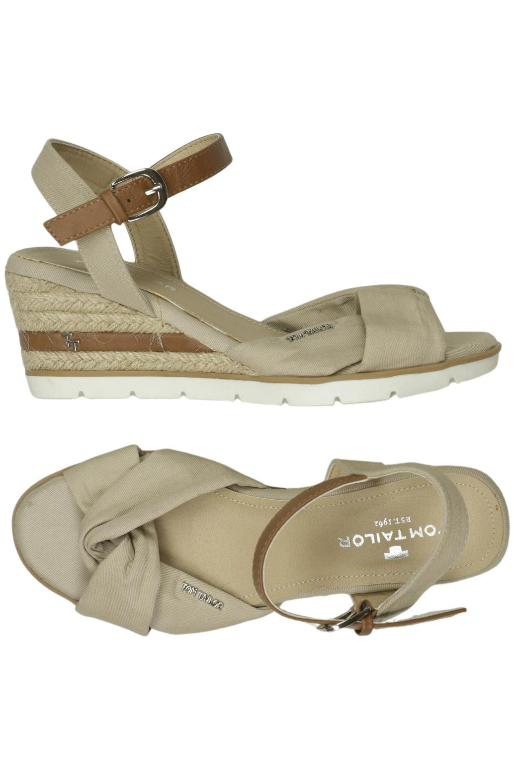 Tom Tailor Women Sandals Beige EU 38 4