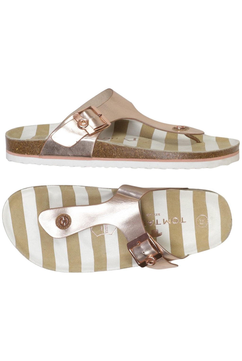 Tom Tailor Women's Sandals Gold EU 39 2