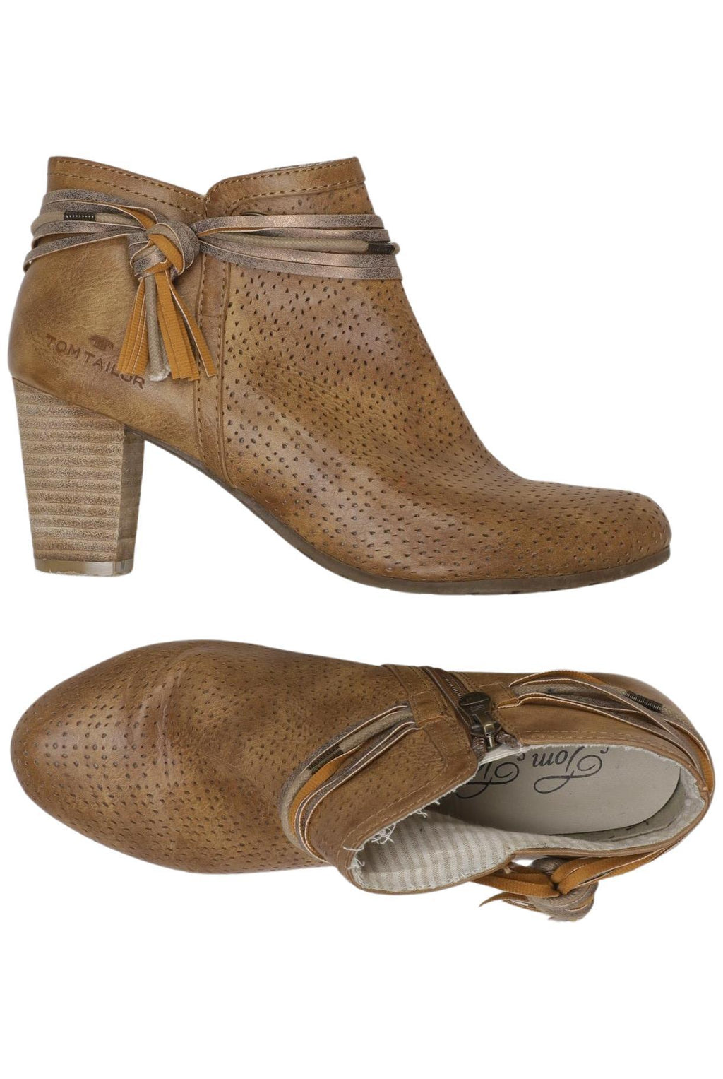 Tom Tailor Damen Stiefelette Braun EU 39 7