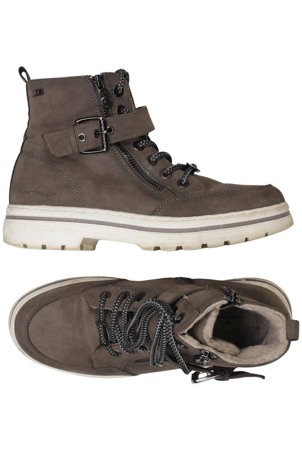 Tom Tailor Women Ankle Boot Gray EU 39 5