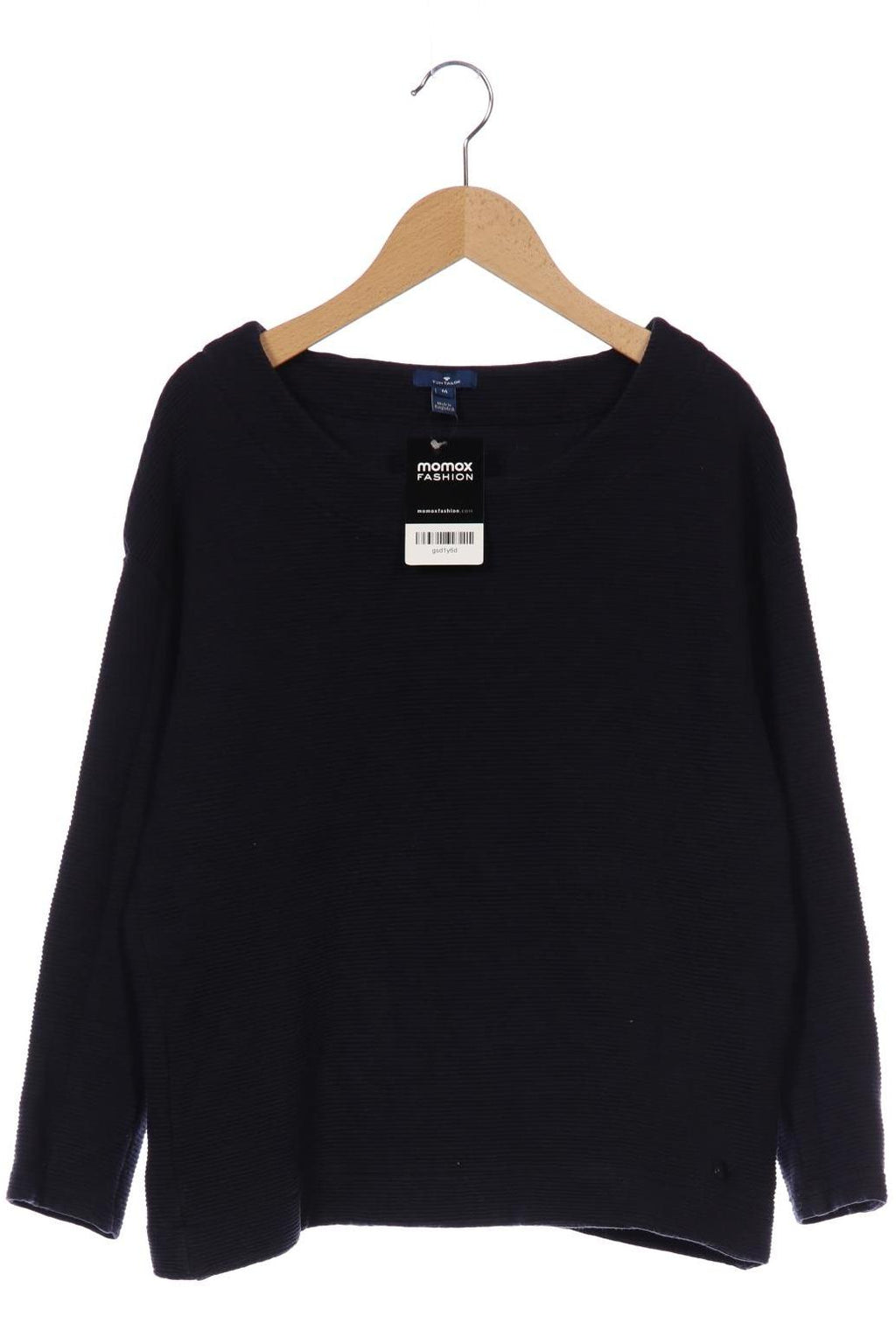 Tom Tailor Damen Sweater Navy Blue M Cotton 4