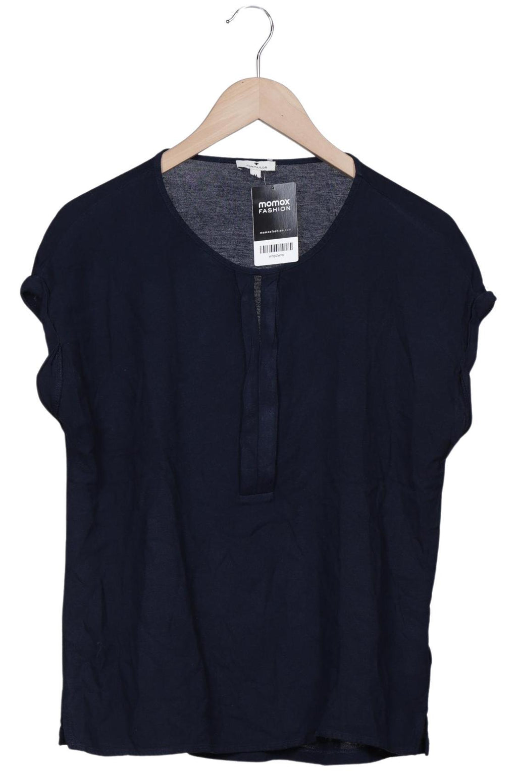 Tom Tailor Women T-Shirt Navy M Viscose 5