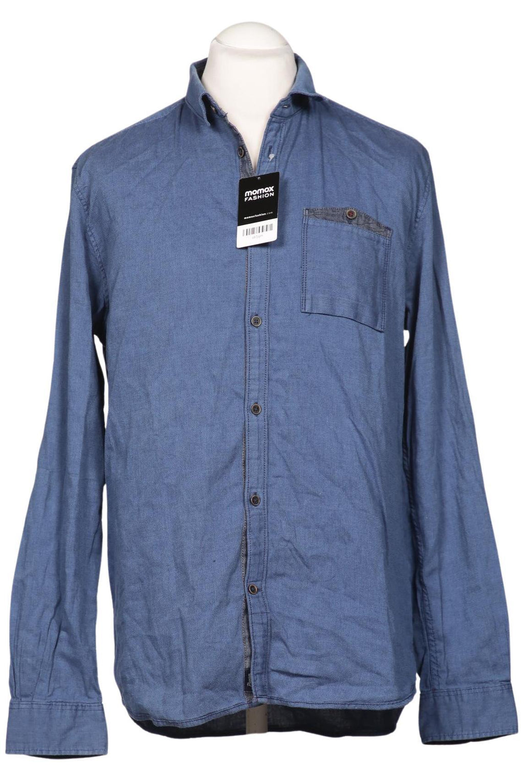 Tom Tailor Men Shirt Blue XL Cotton 10