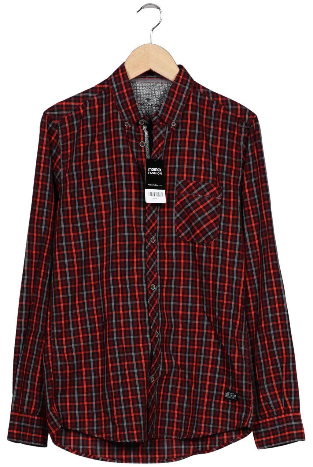 Tom Tailor Men Shirt Red S Cotton 3