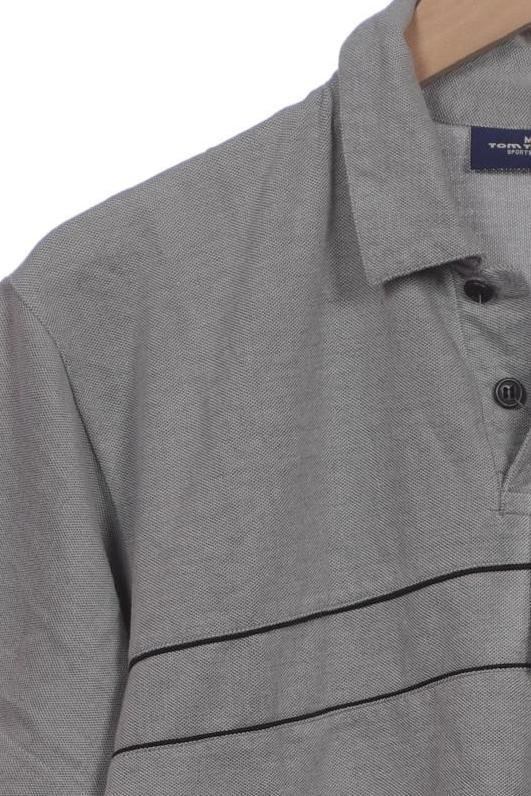 Tom Tailor Men Polo Shirt Gray Size M 4