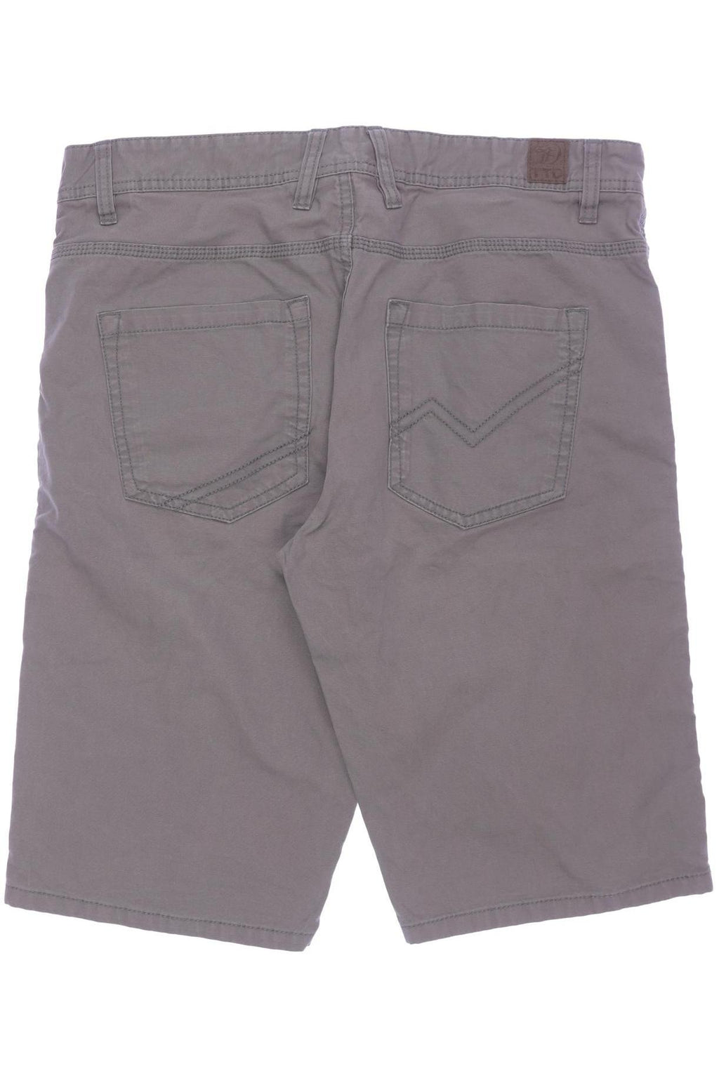 Tom Tailor Men Shorts Gray W32 Cotton 10