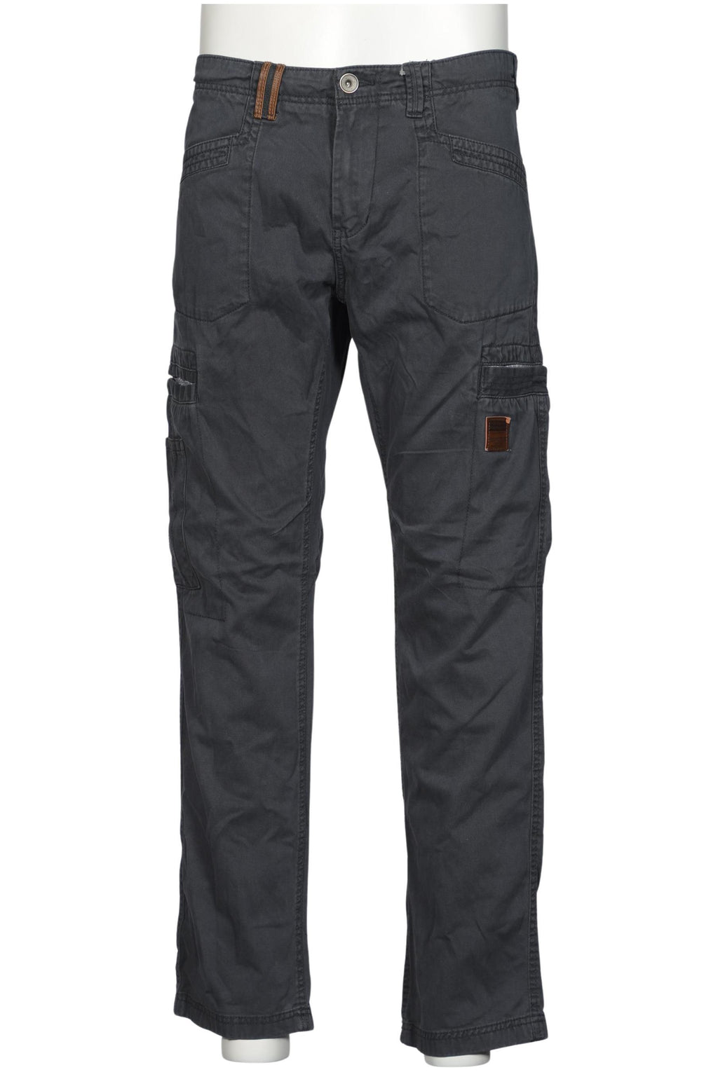 Tom Tailor Men Trousers Gray 36 Cotton 4