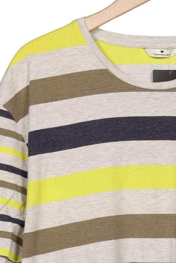 Tom Tailor Men T-Shirt Neon Green XL Cotton Blend 3