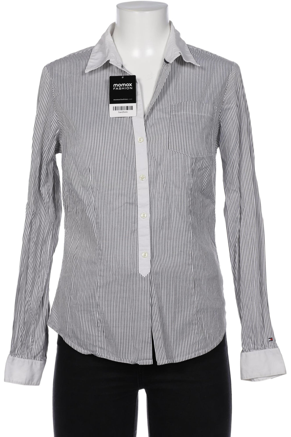 Tommy Hilfiger Women's Blouse Gray L 4