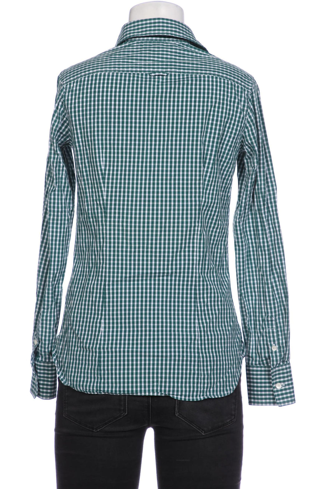 Tommy Hilfiger Damen Bluse Grün Gr. S 5