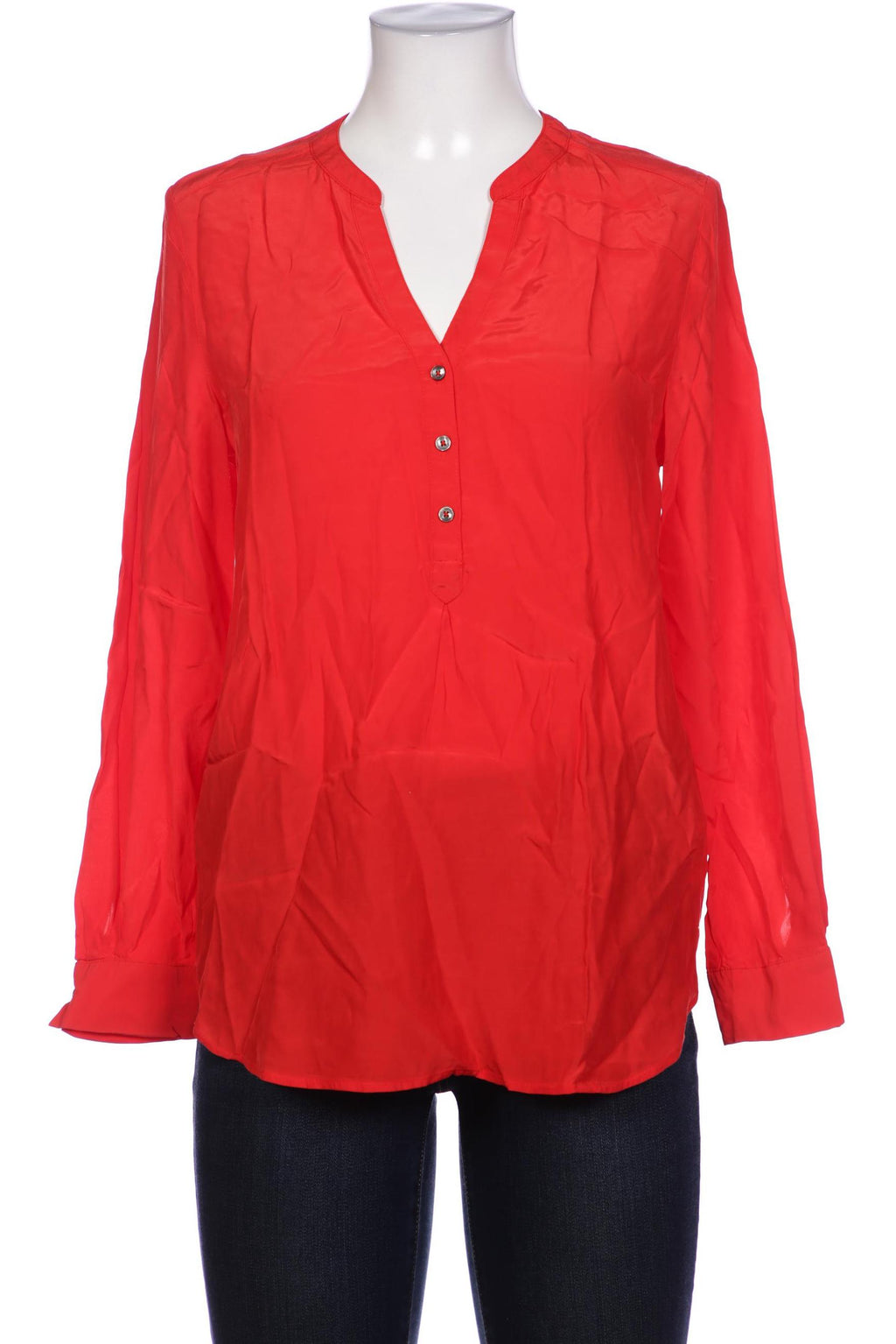 Tommy Hilfiger Women's Blouse Red L 3